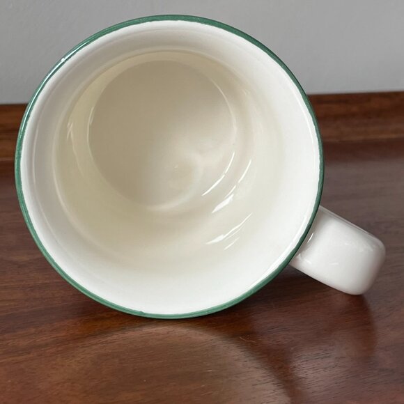 Vietri Old St. Nick Mug 2022 Limited Edition Santa & Bird Italy Made Christmas - Picture 9 of 12